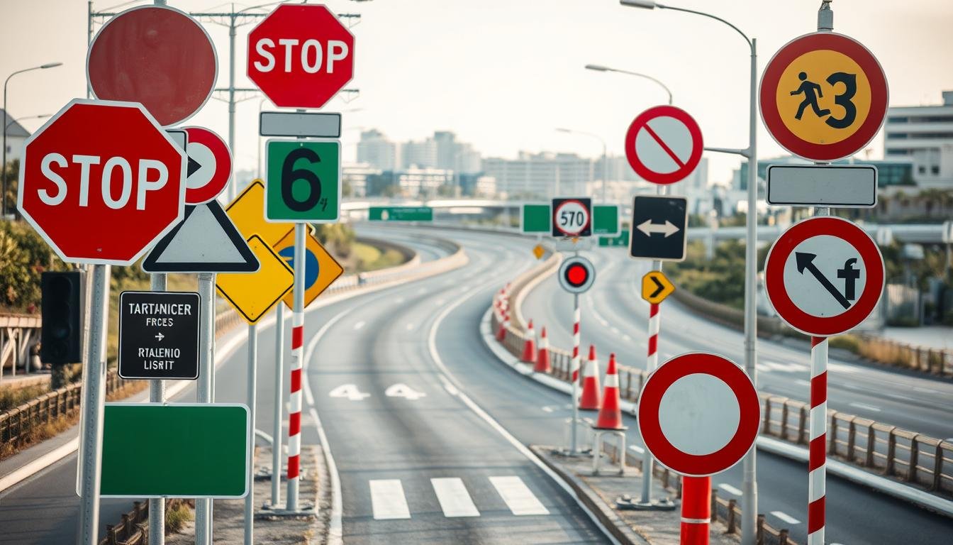 serviços de sinalização rodoviária